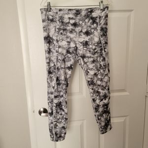 Athleta | Chaturanga Marble Print 23" Inseam Leggings